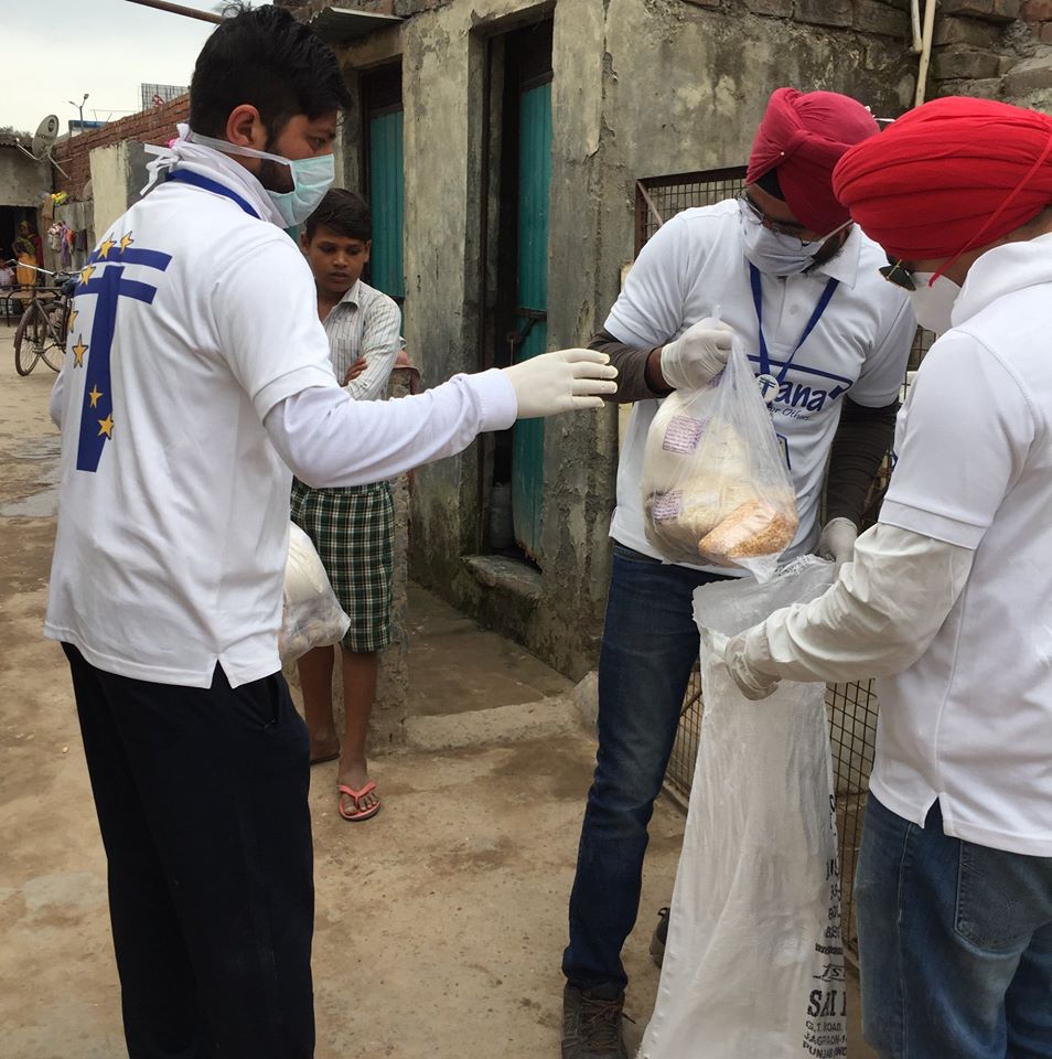 2nd Distribution Drive at Zirakpur on 27th March 2020 Drive Photo
